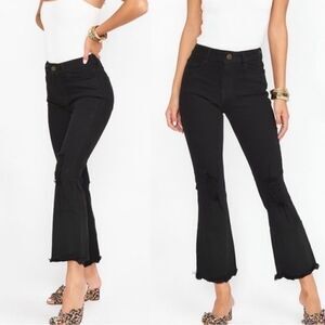 Show Me Your MuMu Black Cropped Jeans